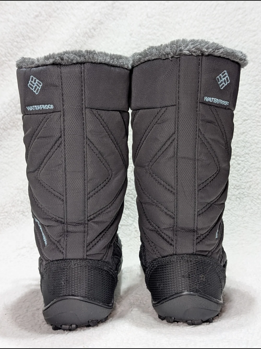 Columbia Youth Minx Mid 3 Waterproof Insulated Winter Snow Boots Sz 1